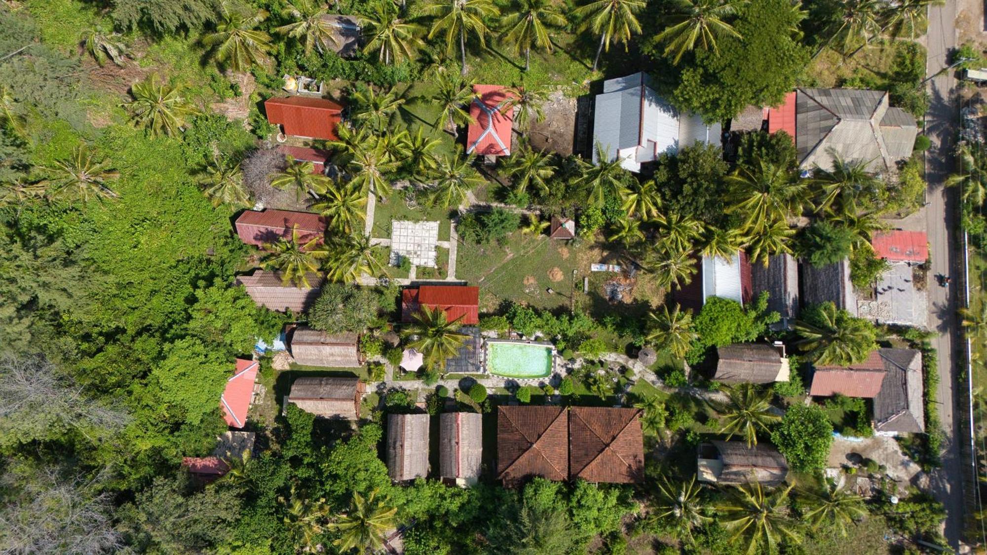 Bunga Bungalows Gili Meno Exteriör bild