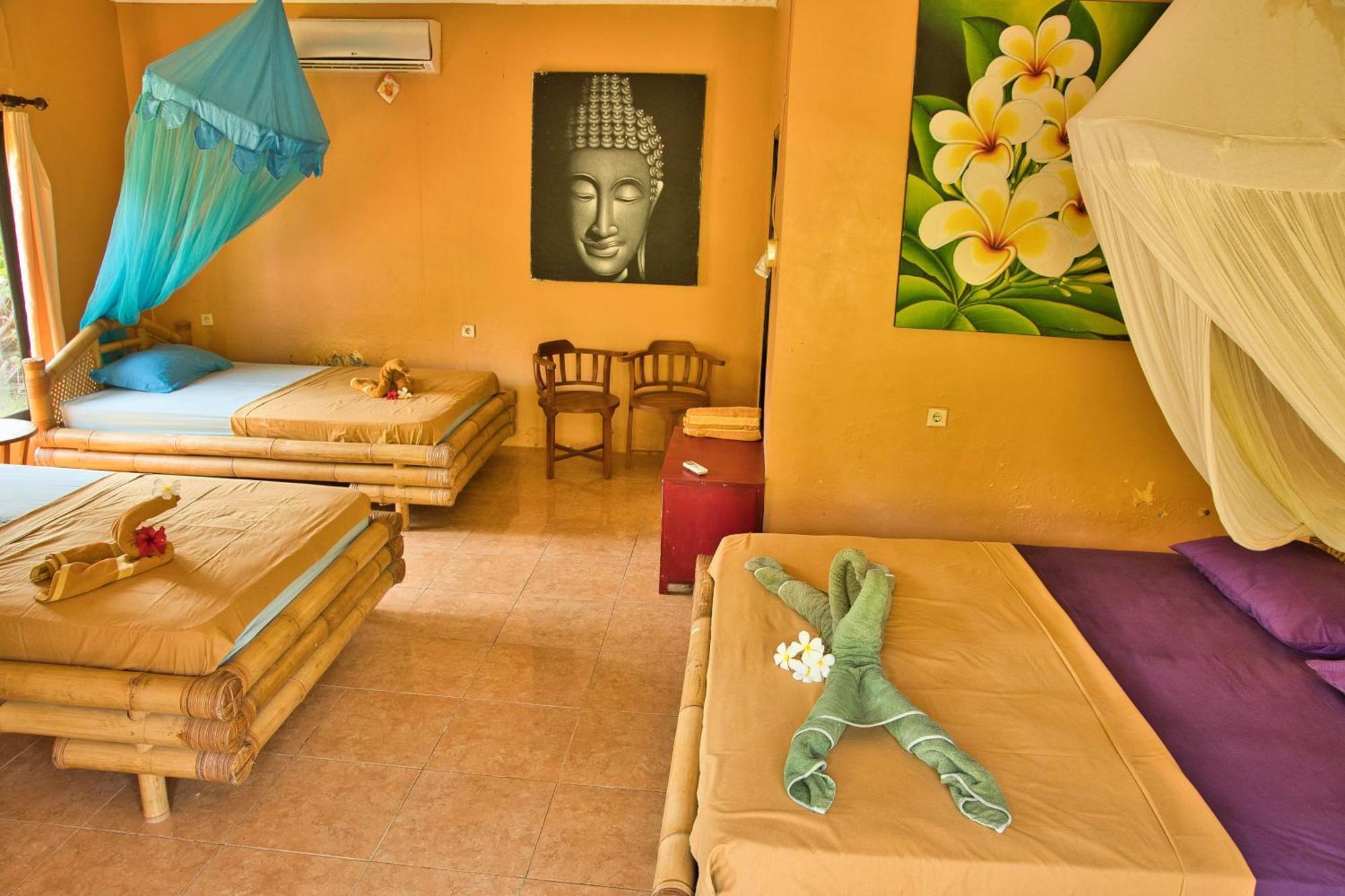 Bunga Bungalows Gili Meno Exteriör bild