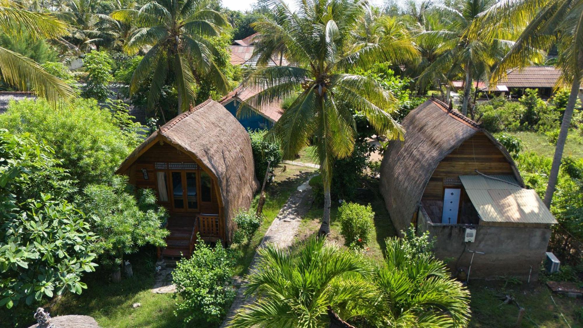 Bunga Bungalows Gili Meno Exteriör bild